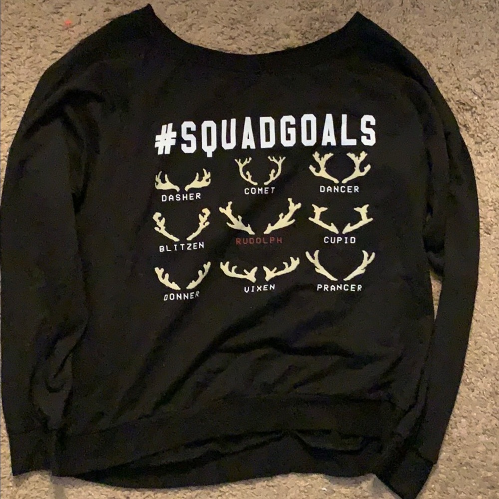 Festive lightweight sweatshirt